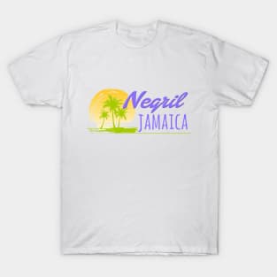 Life's a Beach: Negril, Jamaica T-Shirt